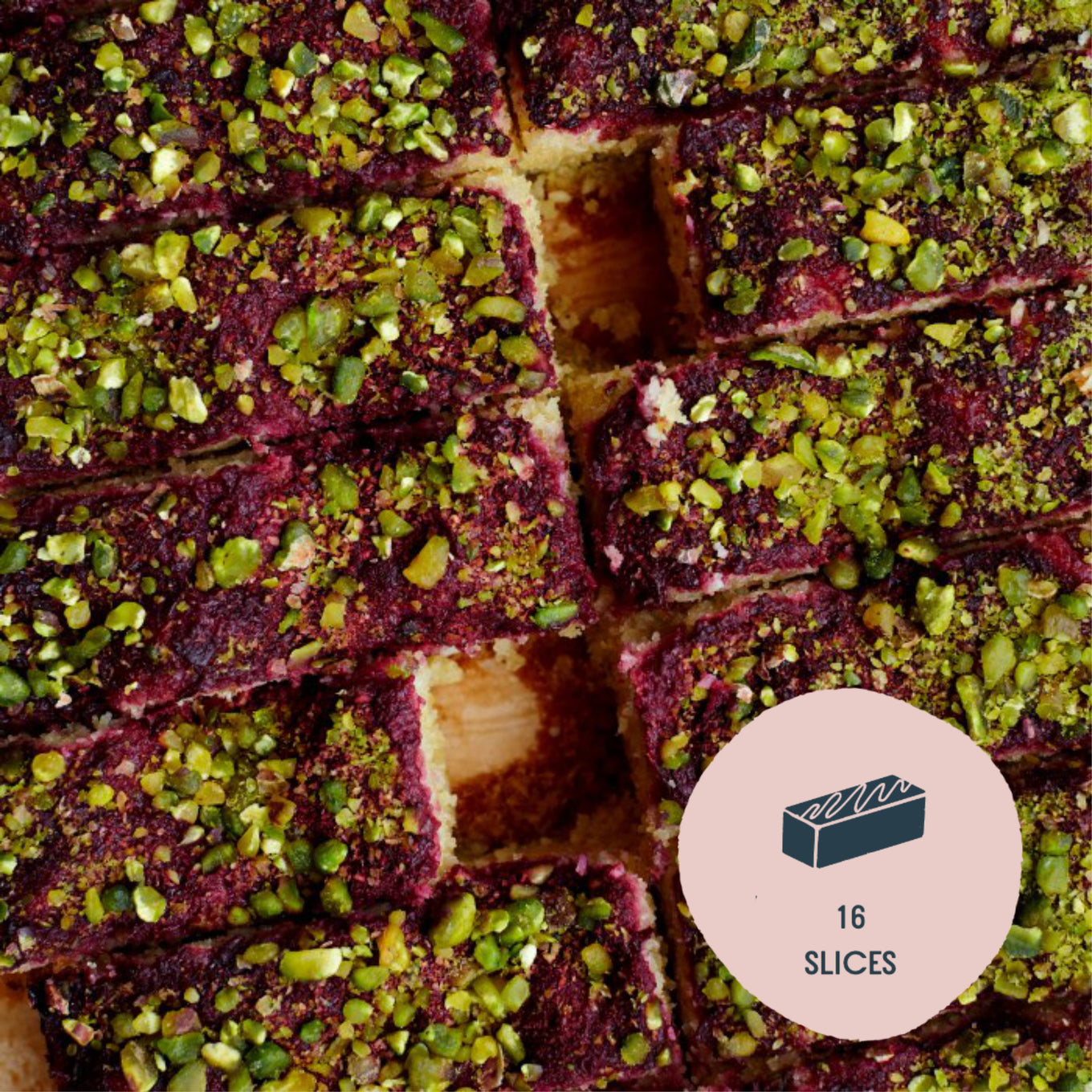 Sour Cherry & Pistachio Cake