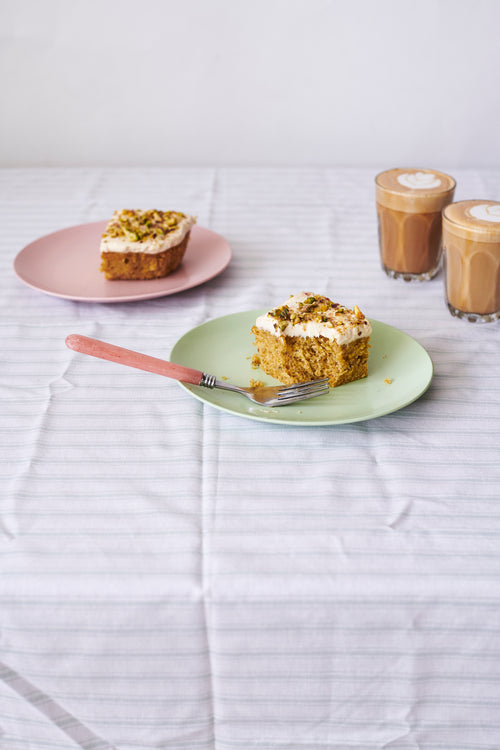 Cardamom, Olive Oil & Pistachio Cake