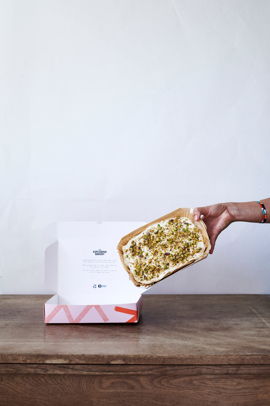 Cardamom, Olive Oil & Pistachio Cake