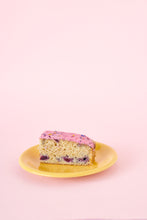 A Plated Slice Of Berry Citrus Cake