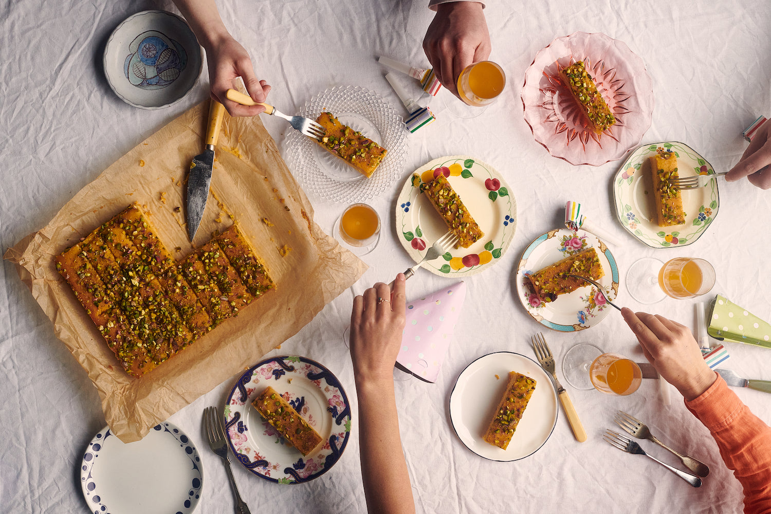 18 slice traybake for sharing